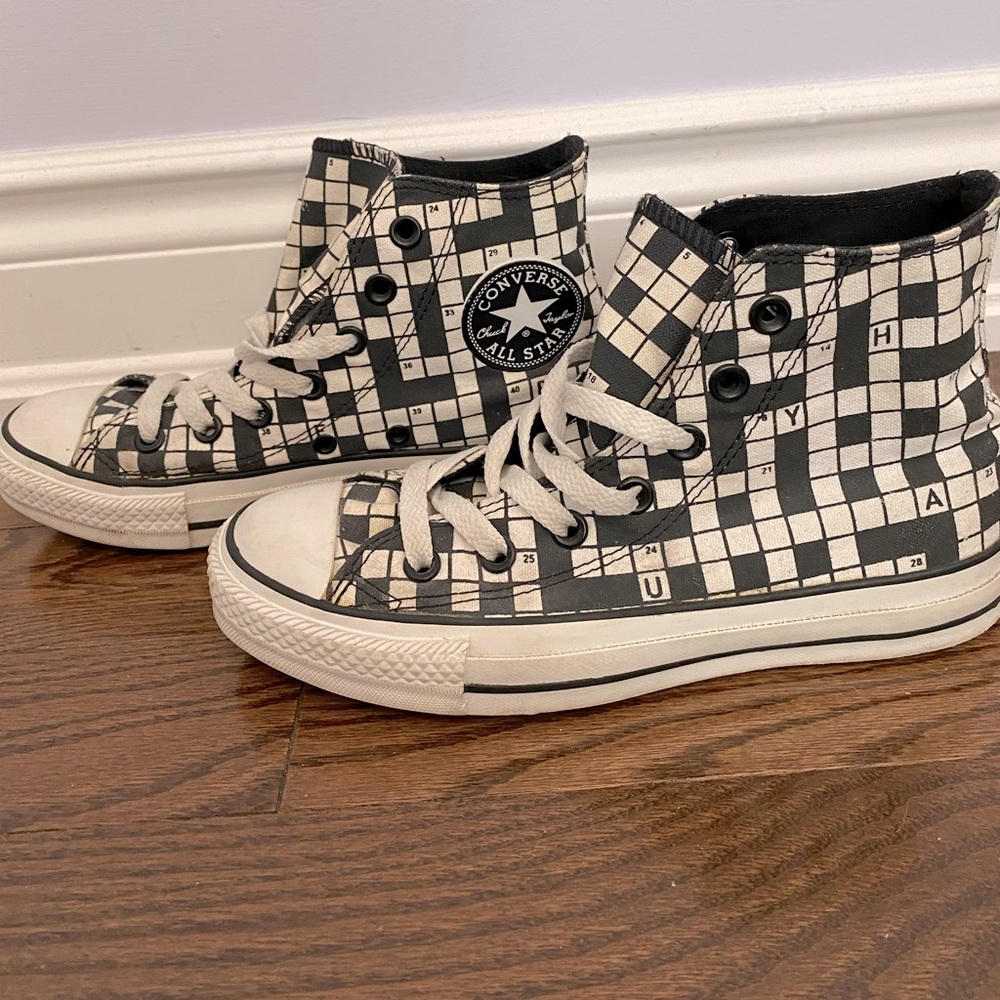 Chuck Taylor Converse Crossword High Tops